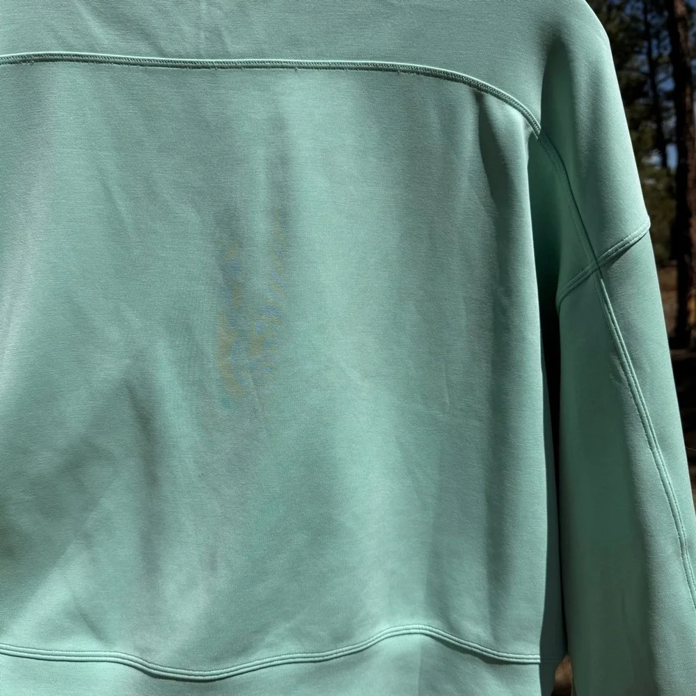 Lululemon Perfectly Oversized Softstreme Crew Size 10 Mint Green